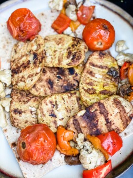 Vegan Persian Joojeh Chicken Kabob