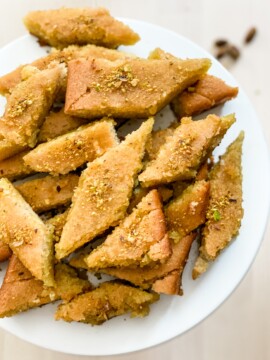 Persian Vegan Baghlava Cake