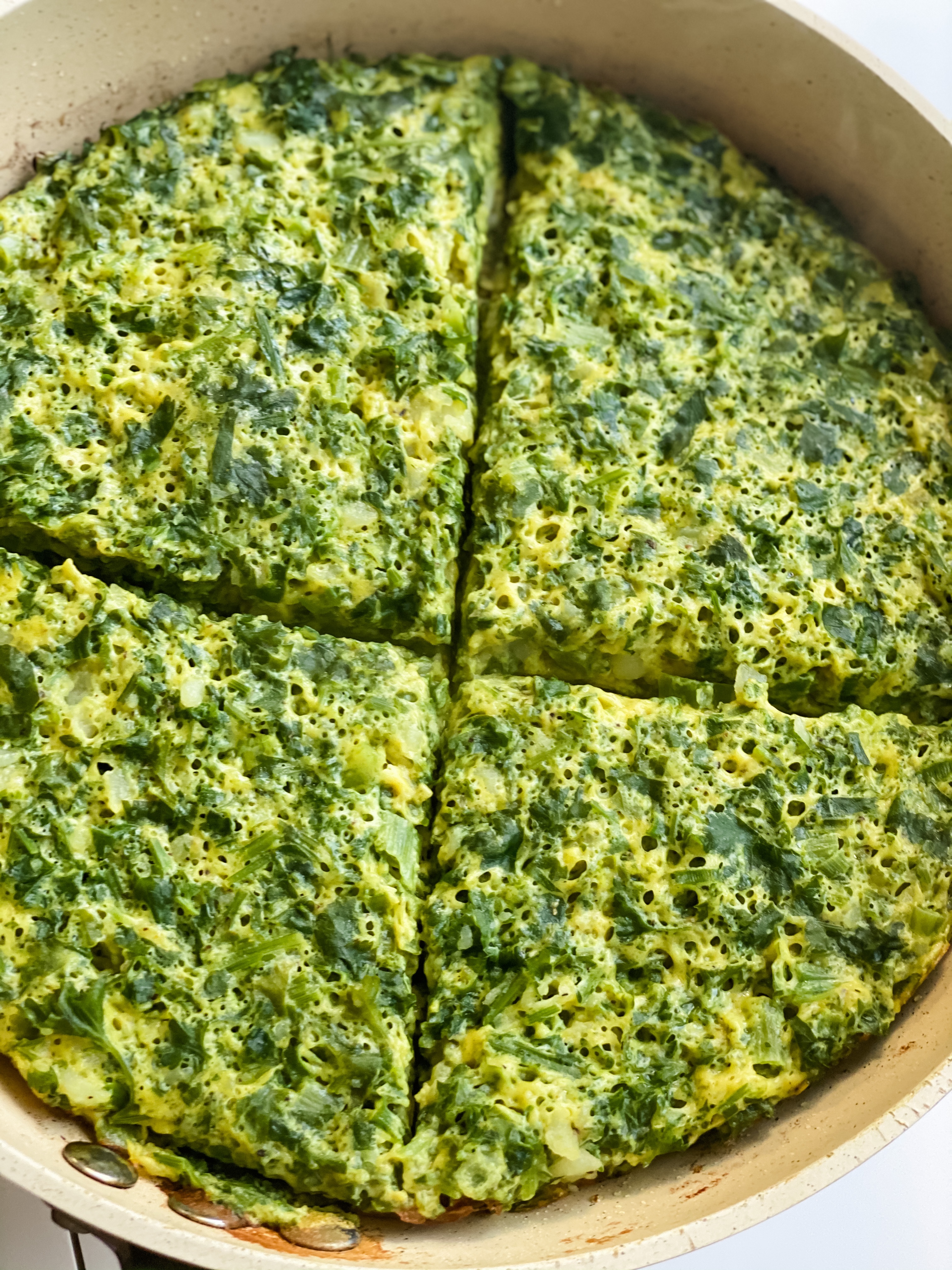 Vegan KooKoo Sabzi