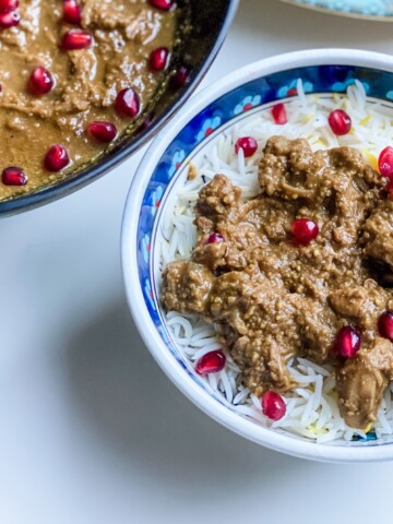 Persian Vegan Food Fesenjoon