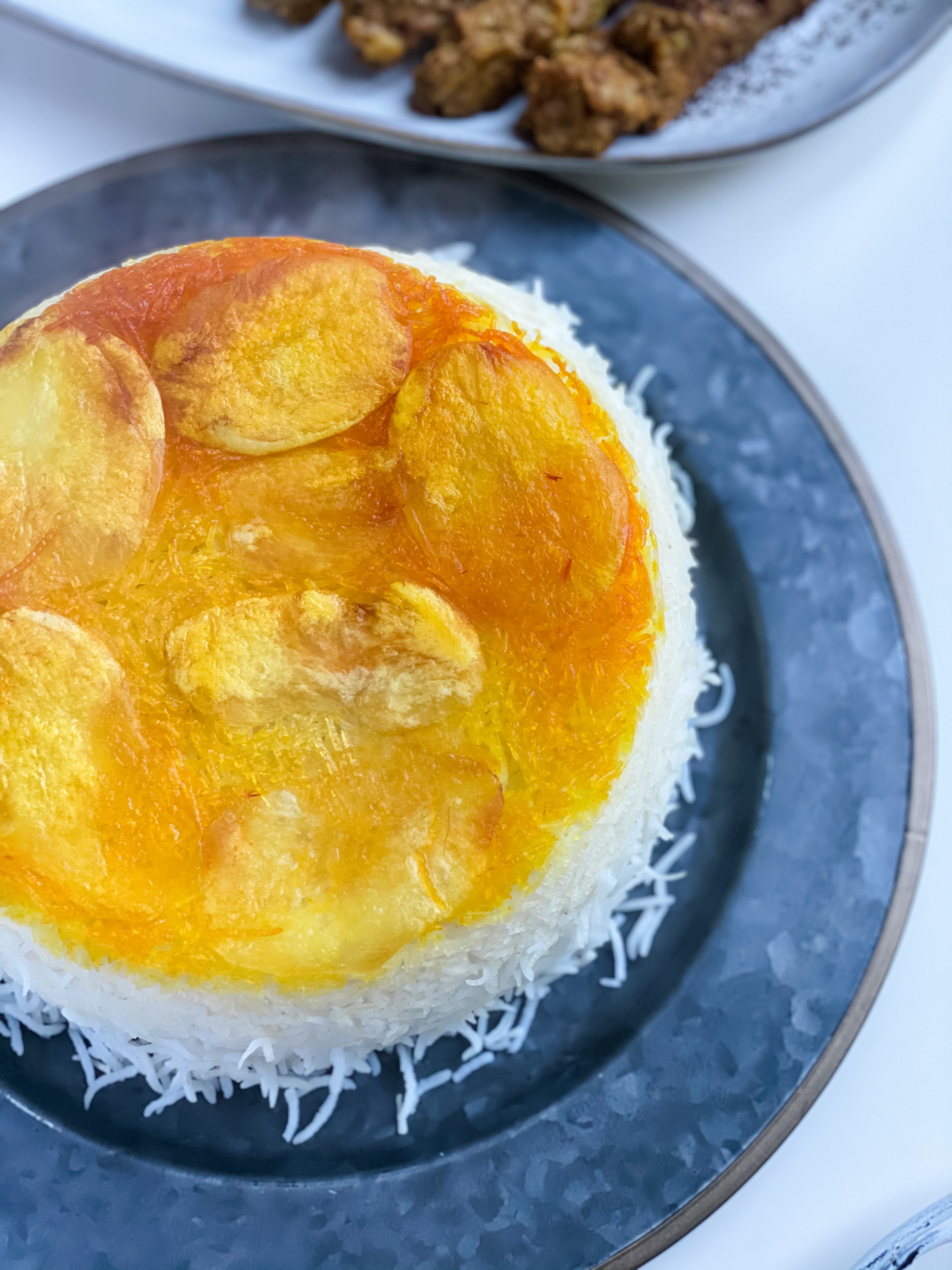 Persian Rice - polo and tahdig