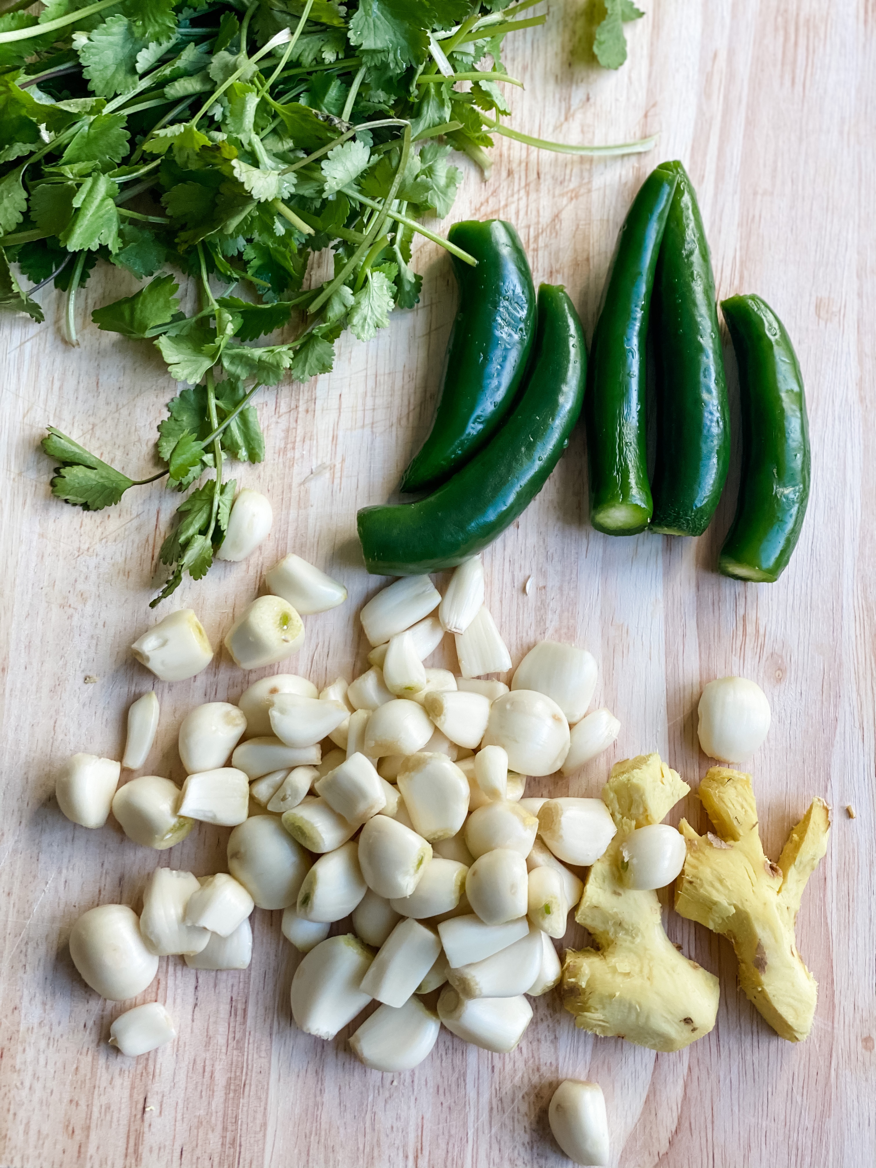 Ingredients for chutney