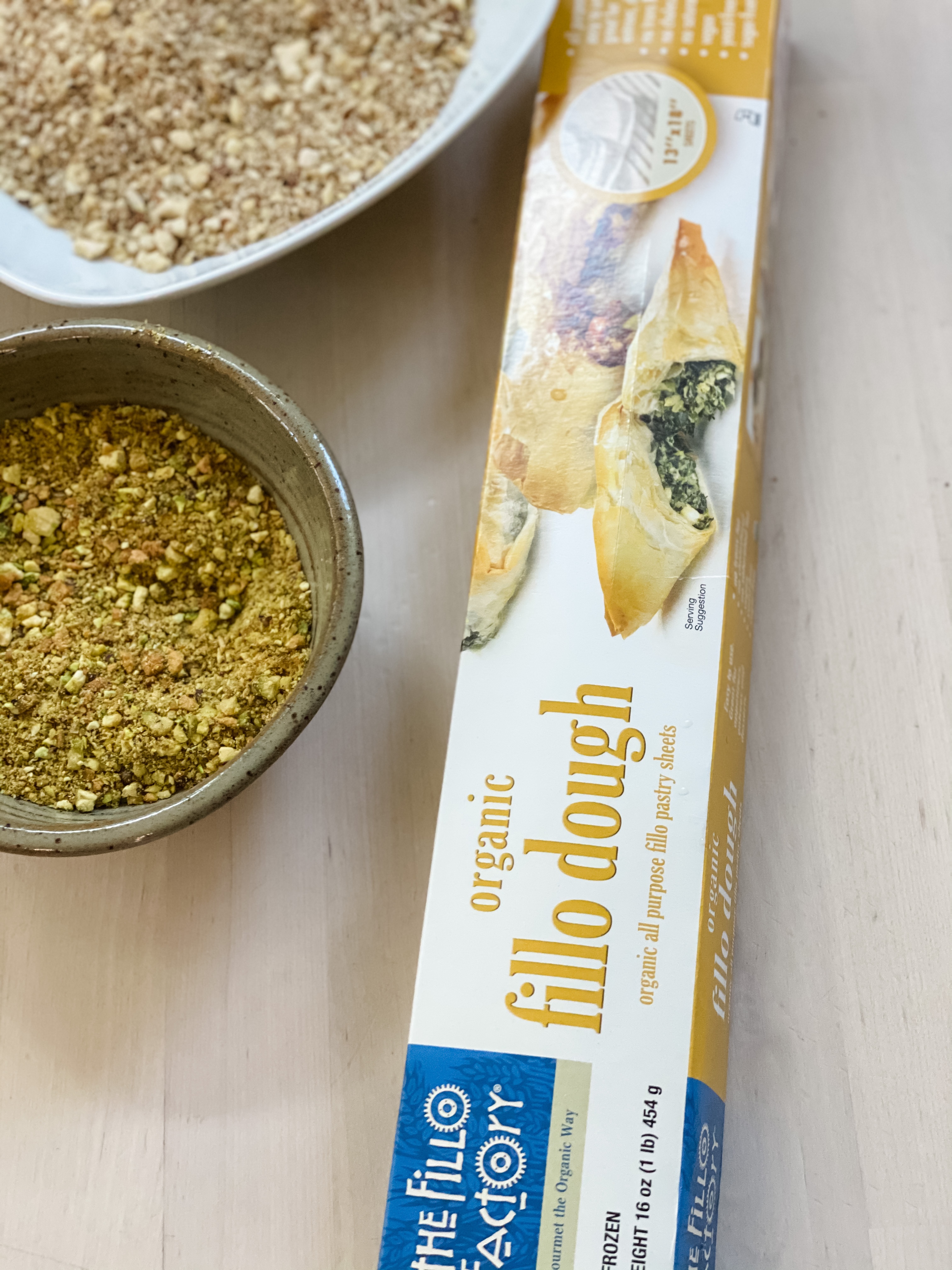 Ingredients for Persian Baklava