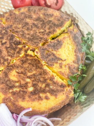 Vegan KooKoo Sibzamini