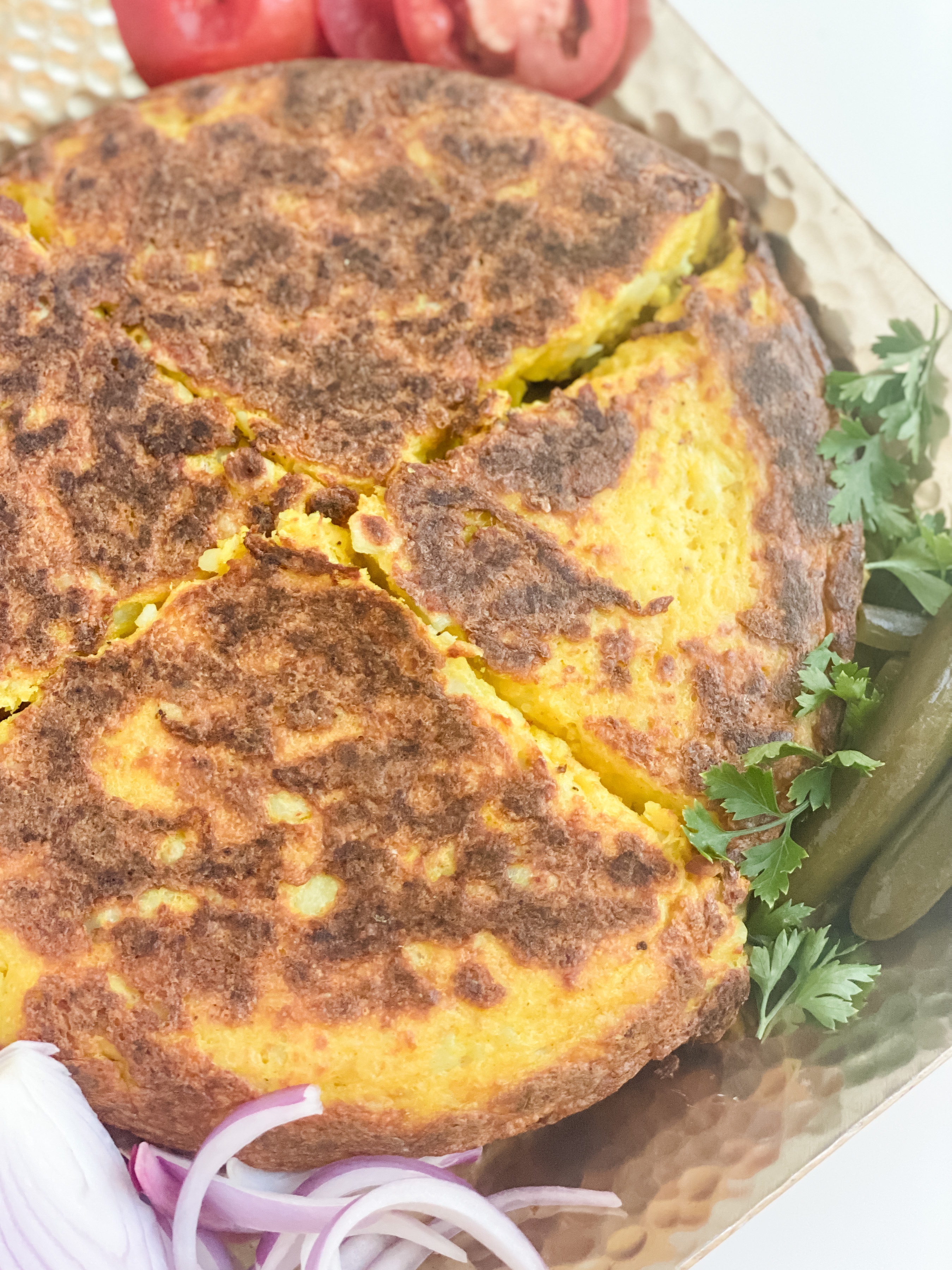 Vegan KooKoo Sibzamini