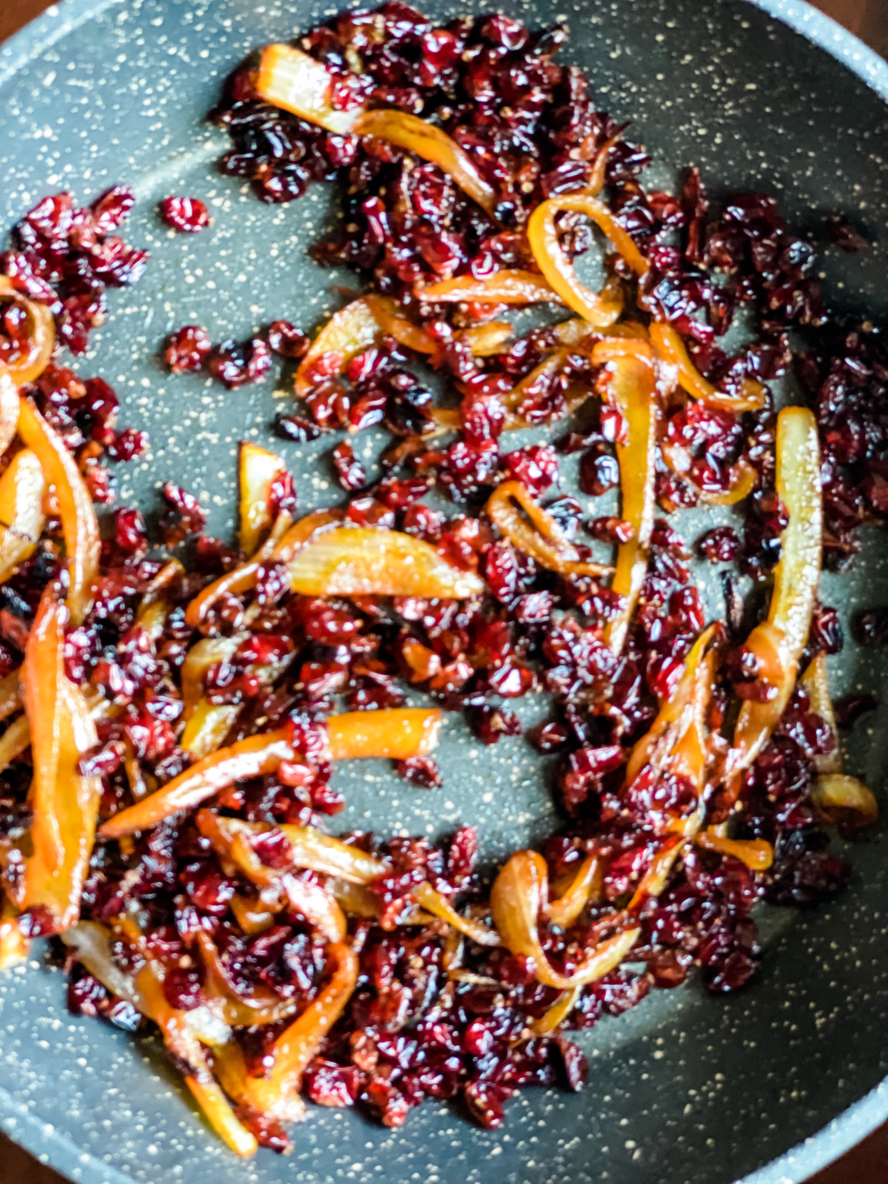 Fried barberries