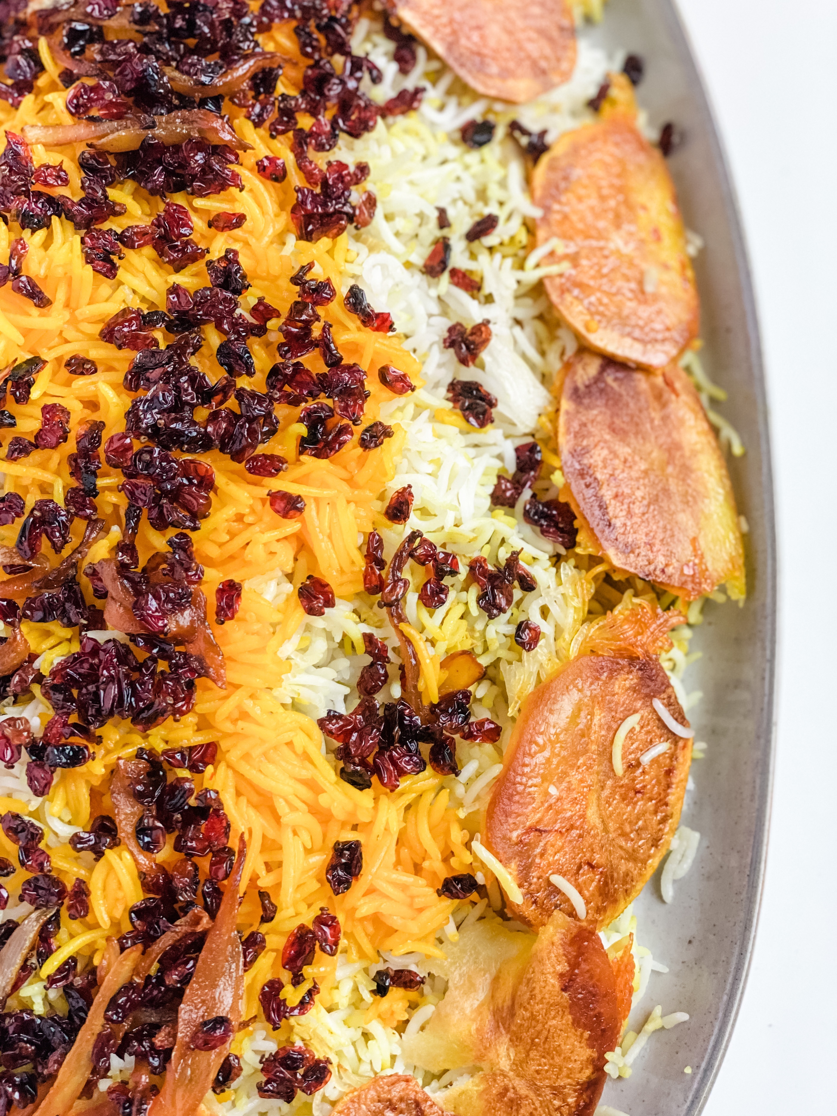 Zeresk Polo (Persian Rice with Barberries)