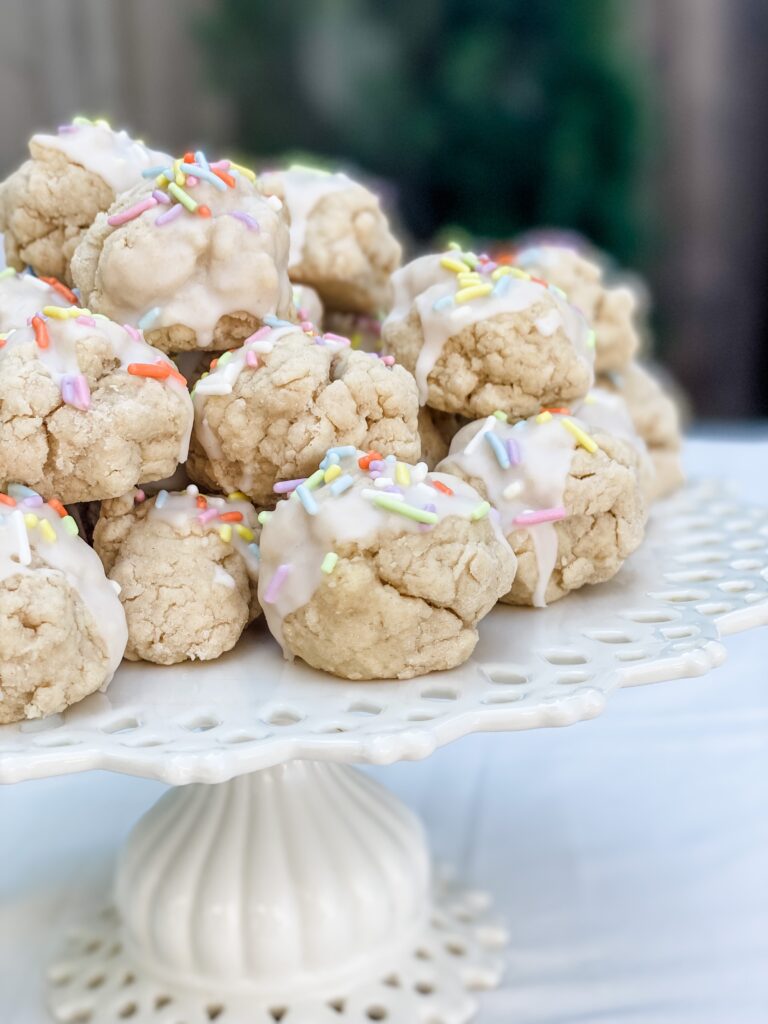 Vegan, Plant-based sprinkle cookies