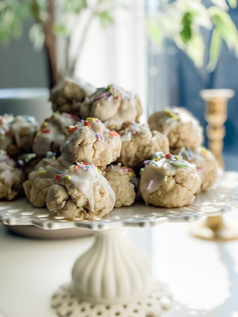 Vegan, Plant-based sprinkle cookies