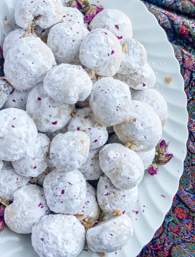 Ghottab Vegan Qottab Recipe (Walnut-filled Persian Pastry) - Plant-Based Persian