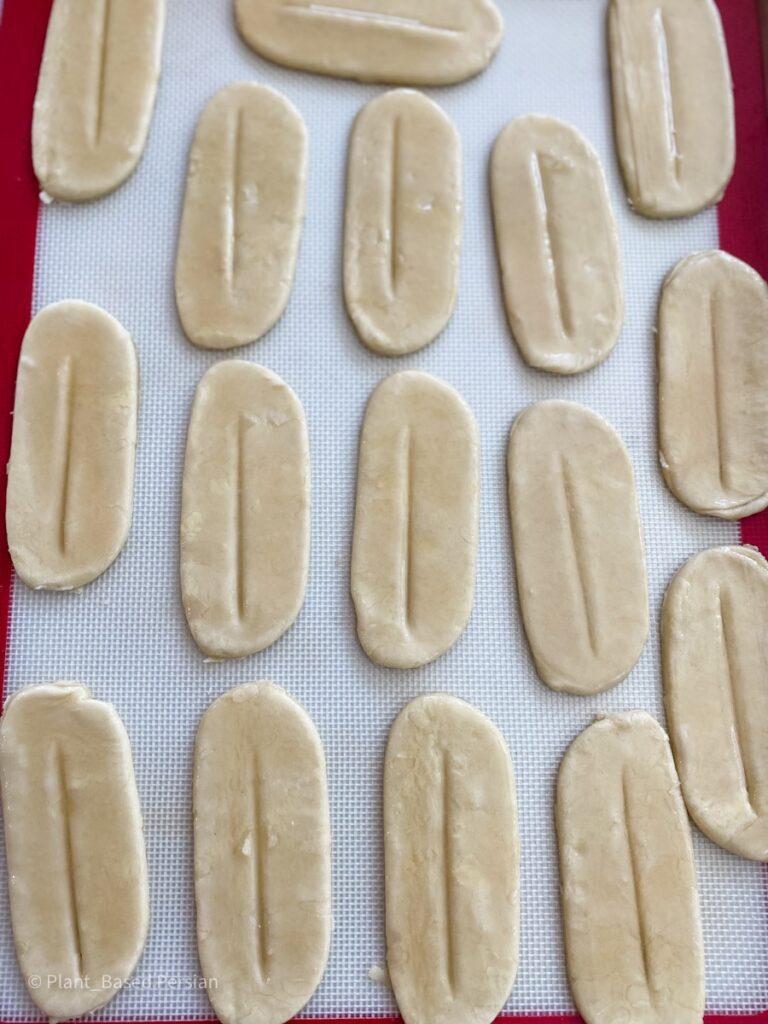 Vegan Persian Zabaan Puff Pastry