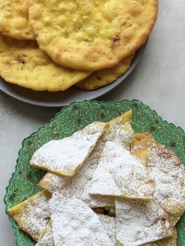 sweet and savory persian fried bread