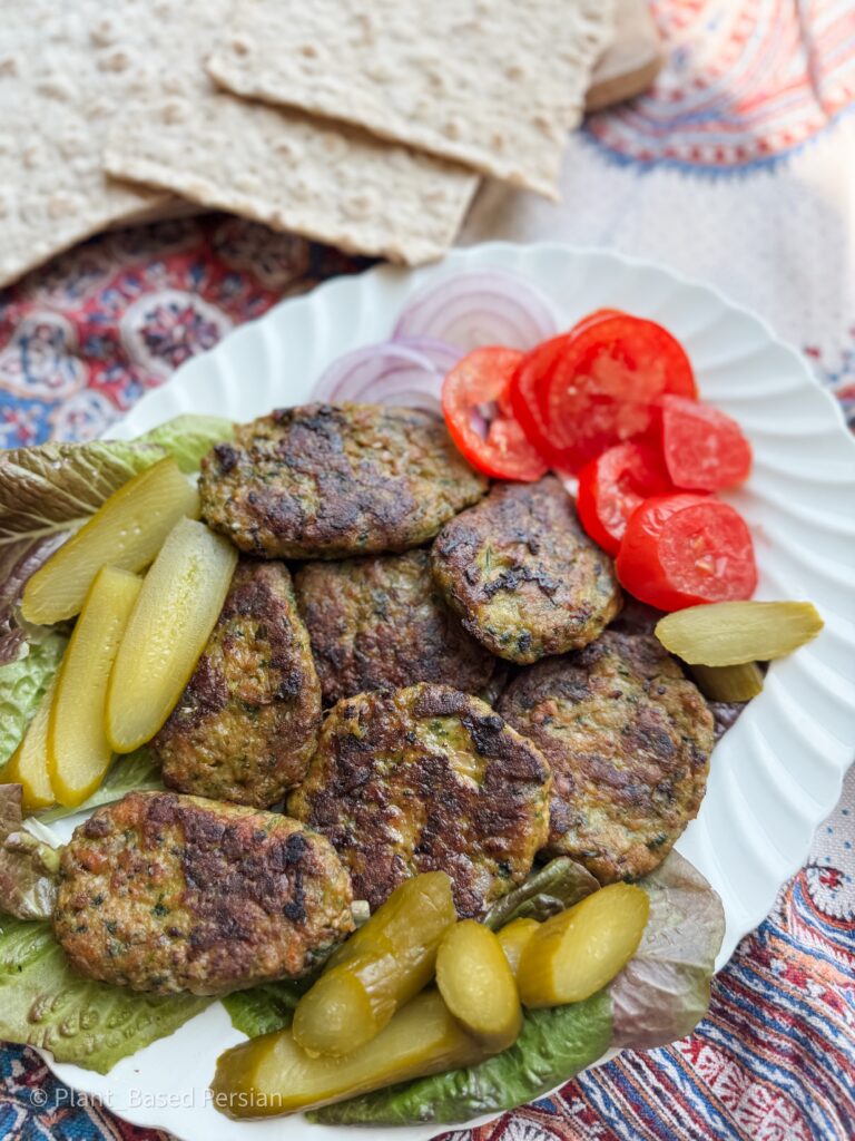 Vegan Persian Kotlet 
