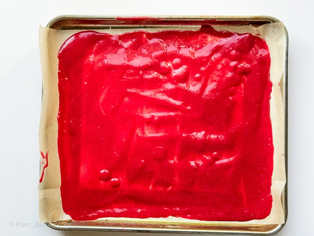 Fruit leather 