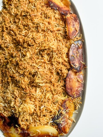 Persian Eggplant rice
