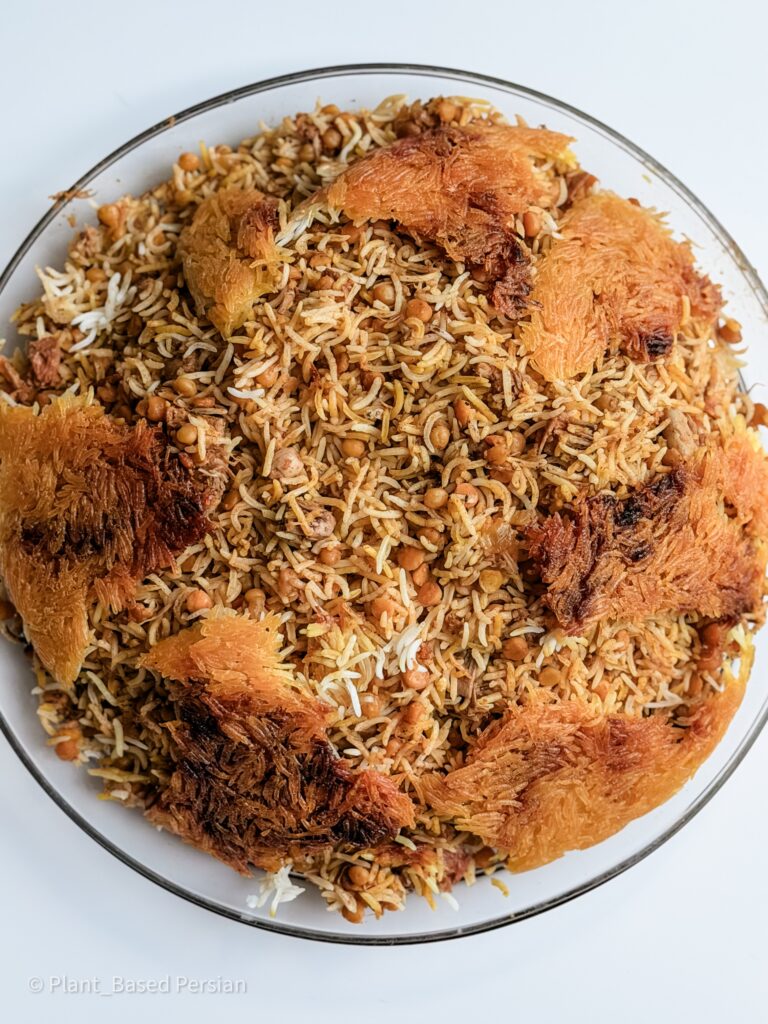 Vegan Gheymeh Polo